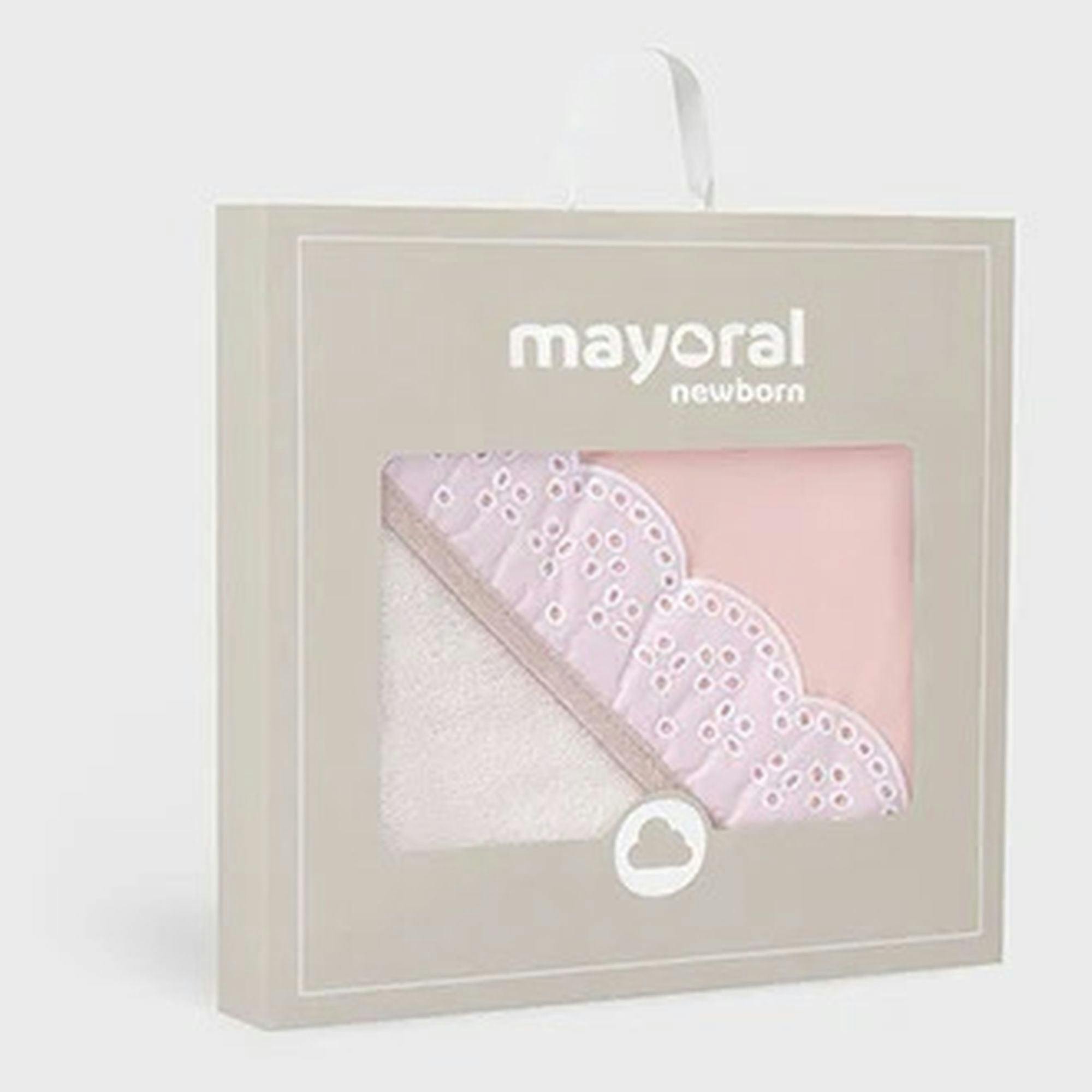 White Hooded Cotton Towel