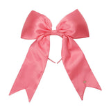 Packed Party Pink Jumbo Satin Bow Headband - Oversized Statement Bow Headband for Birthday Parties Bachelorettes Galentines and Everyday Glam, One Size