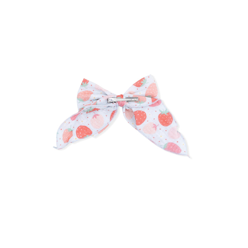 Strawberry Bliss - Large Bow