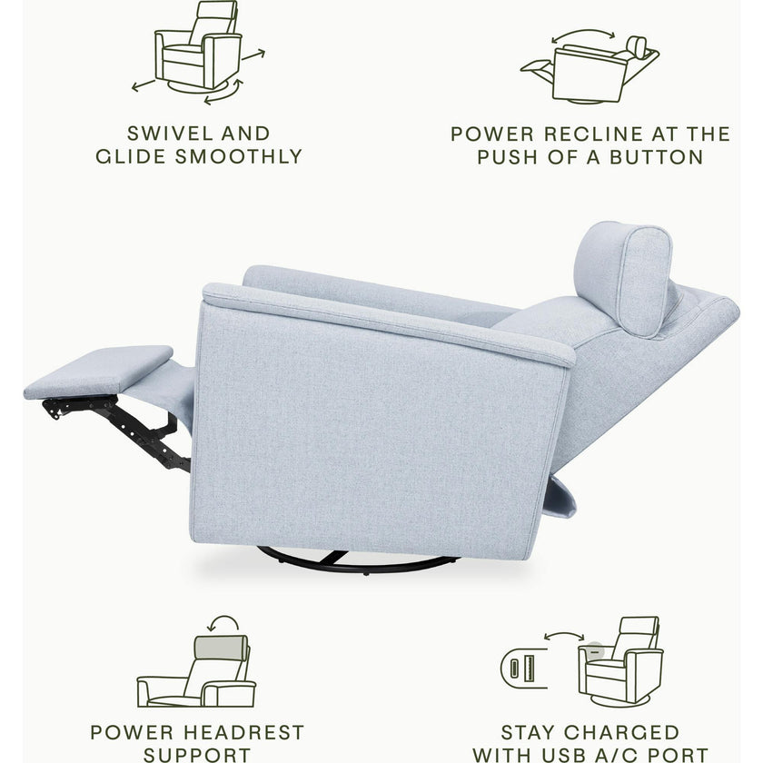 Willa Plus Power Glider Recliner w/ Power Headrest - In Store Exclusive