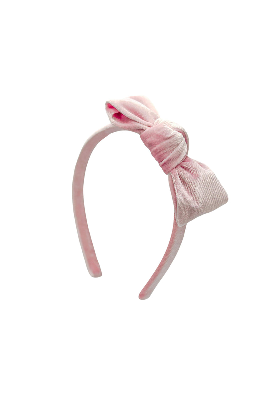 Velvet Bow Headband
