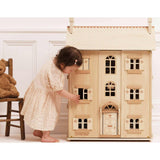 Grand Natural Wood Dolls House