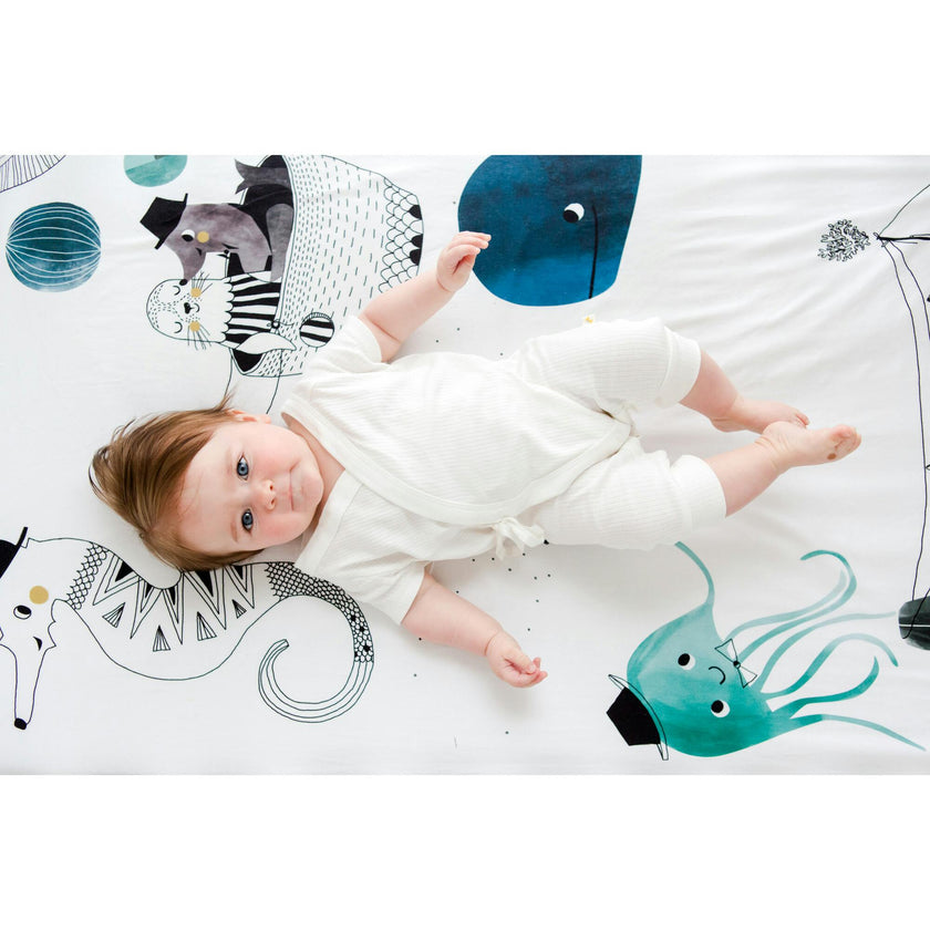 Underwater Love Standard Crib Sheet