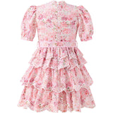 Julietta Cotton Embroidered Mini Dress