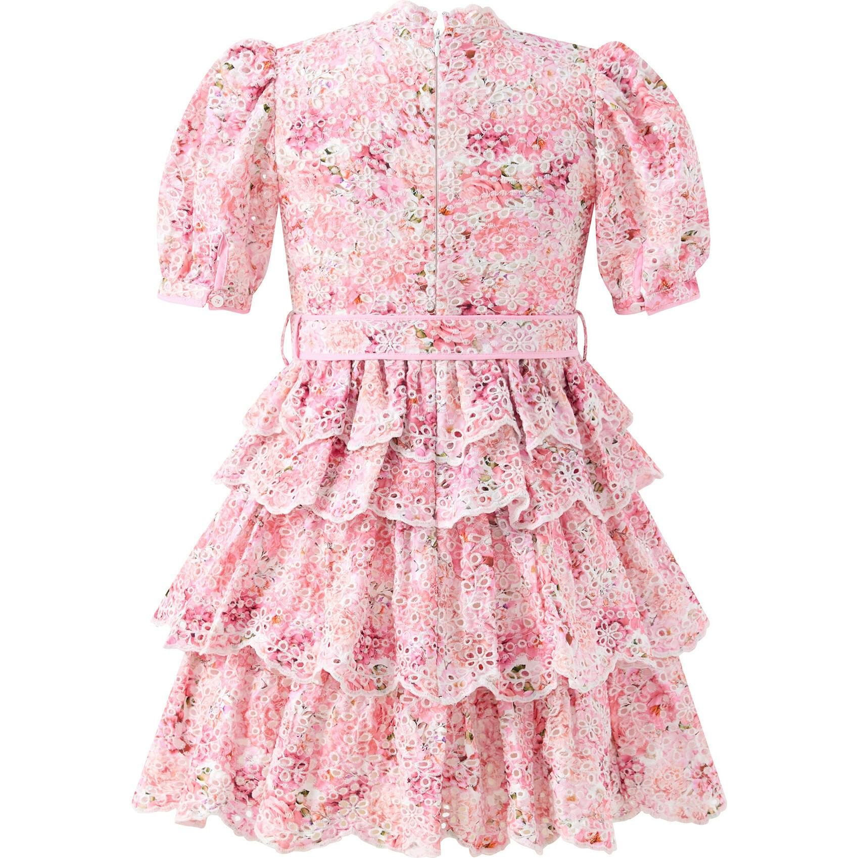 Julietta Cotton Embroidered Mini Dress