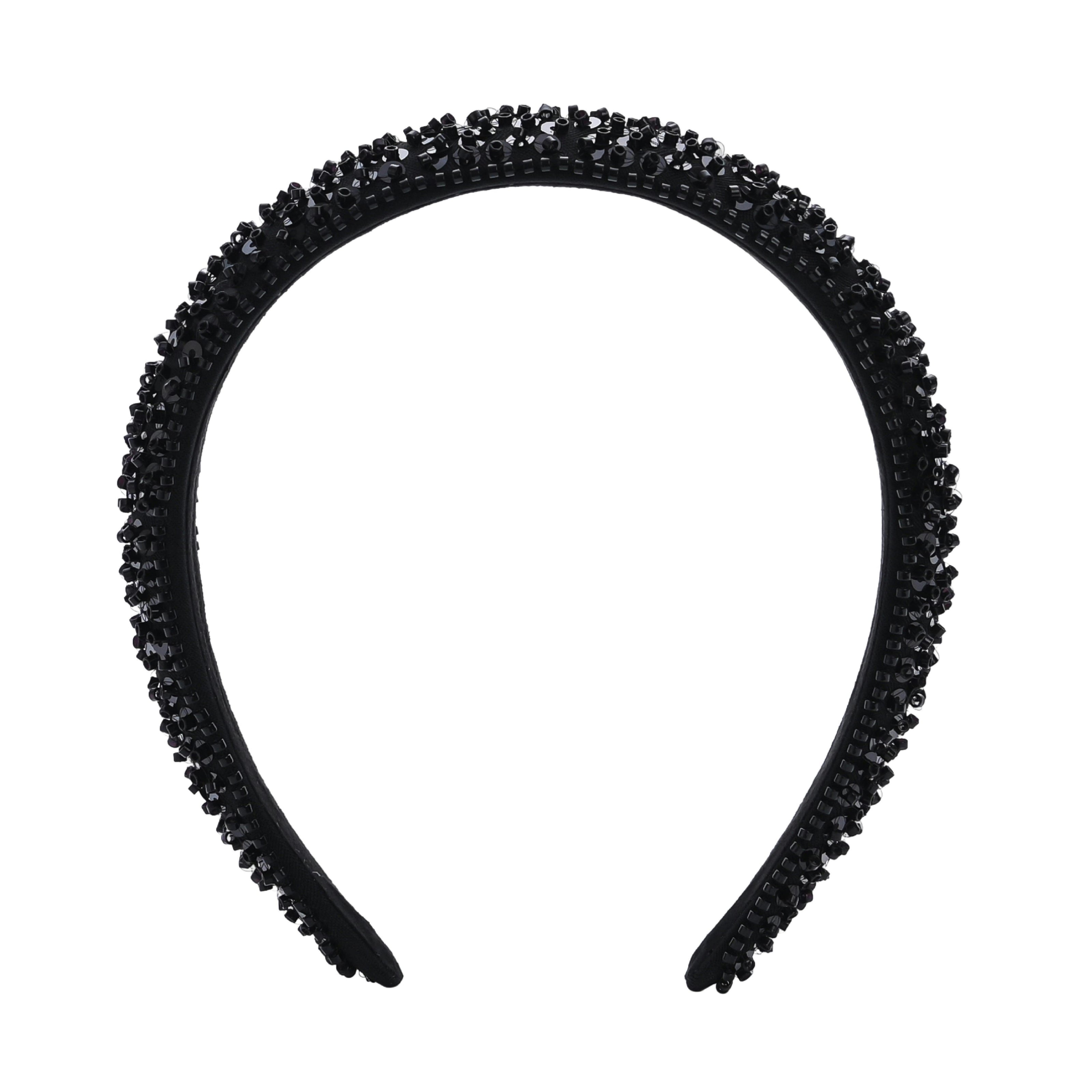 Sparkling Sequined Padded Headband