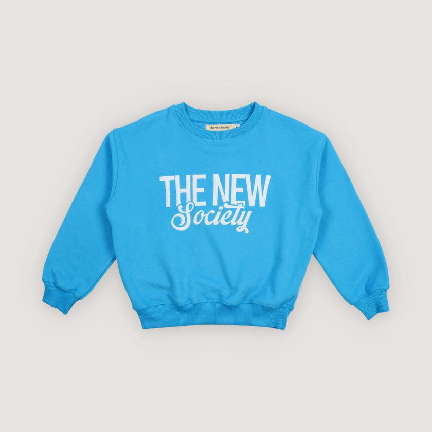 Clover Sweatshirt Pool Blue