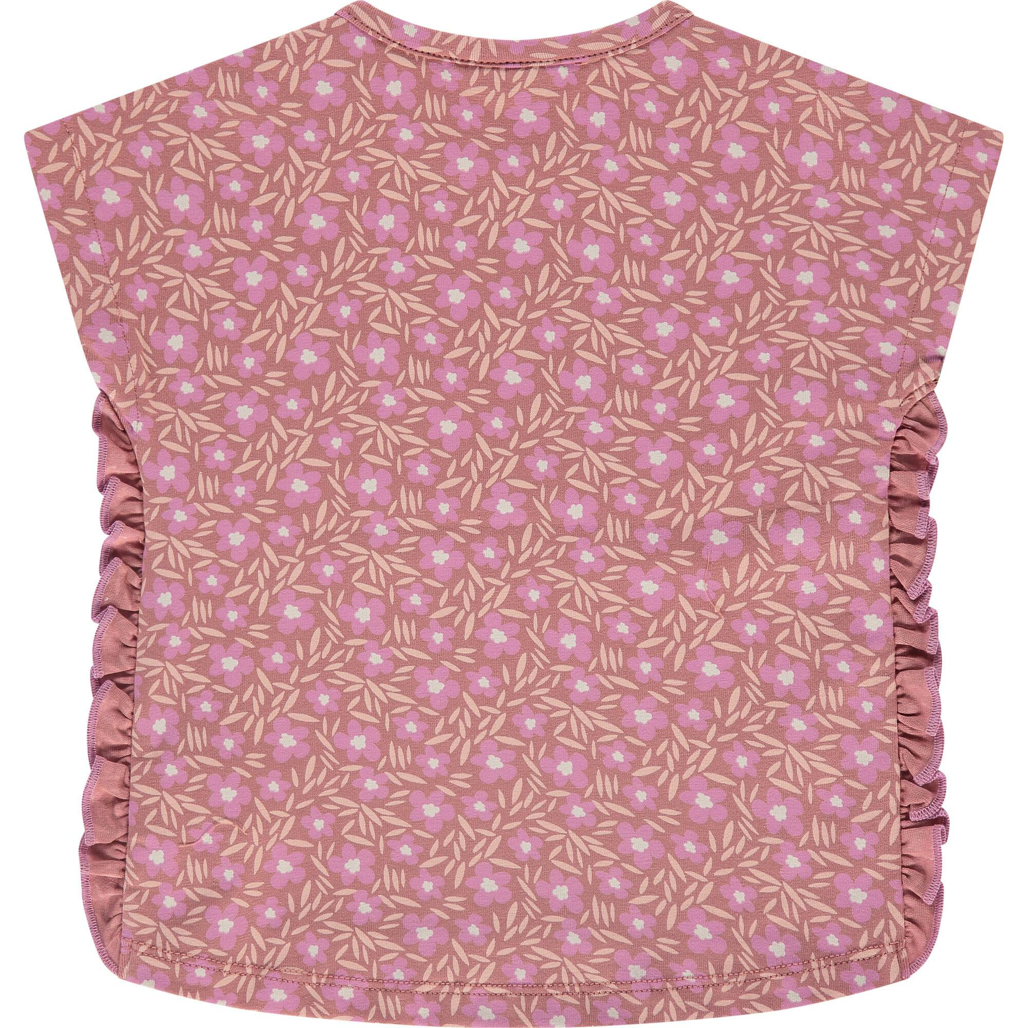 Ruffle Floral T-Shirt