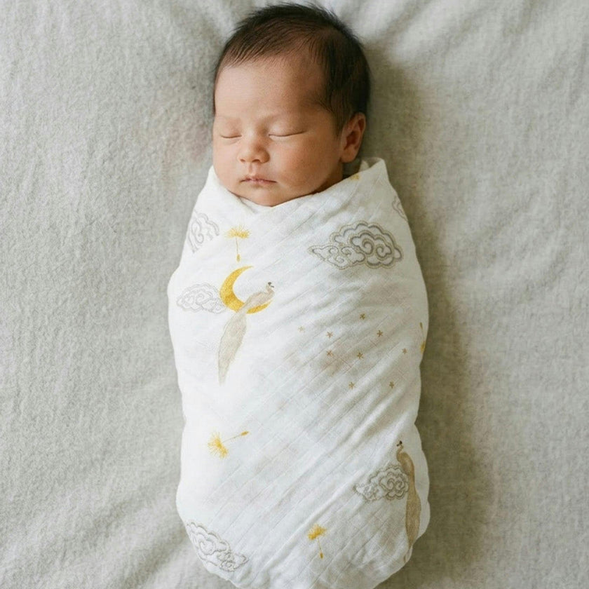 Organic Cotton Muslin Swaddle