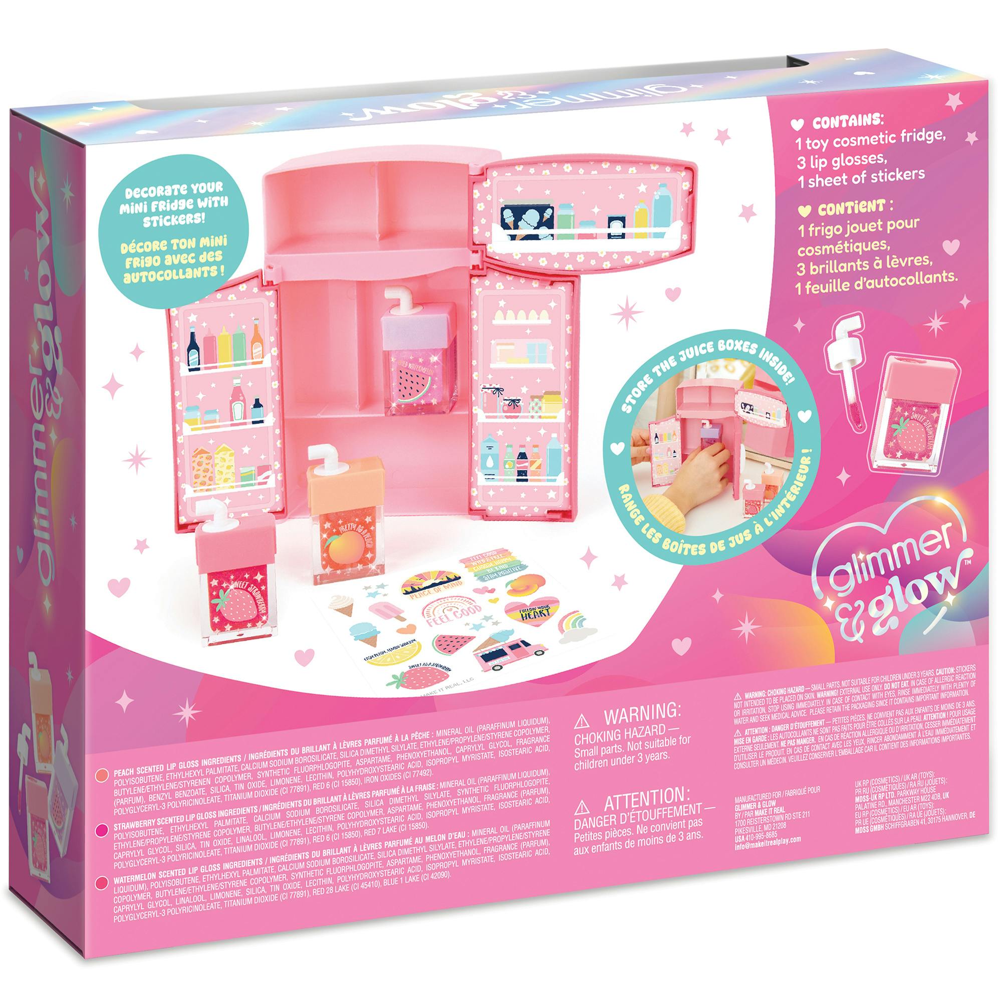 G&G: Mini Fridge Lip Gloss Set