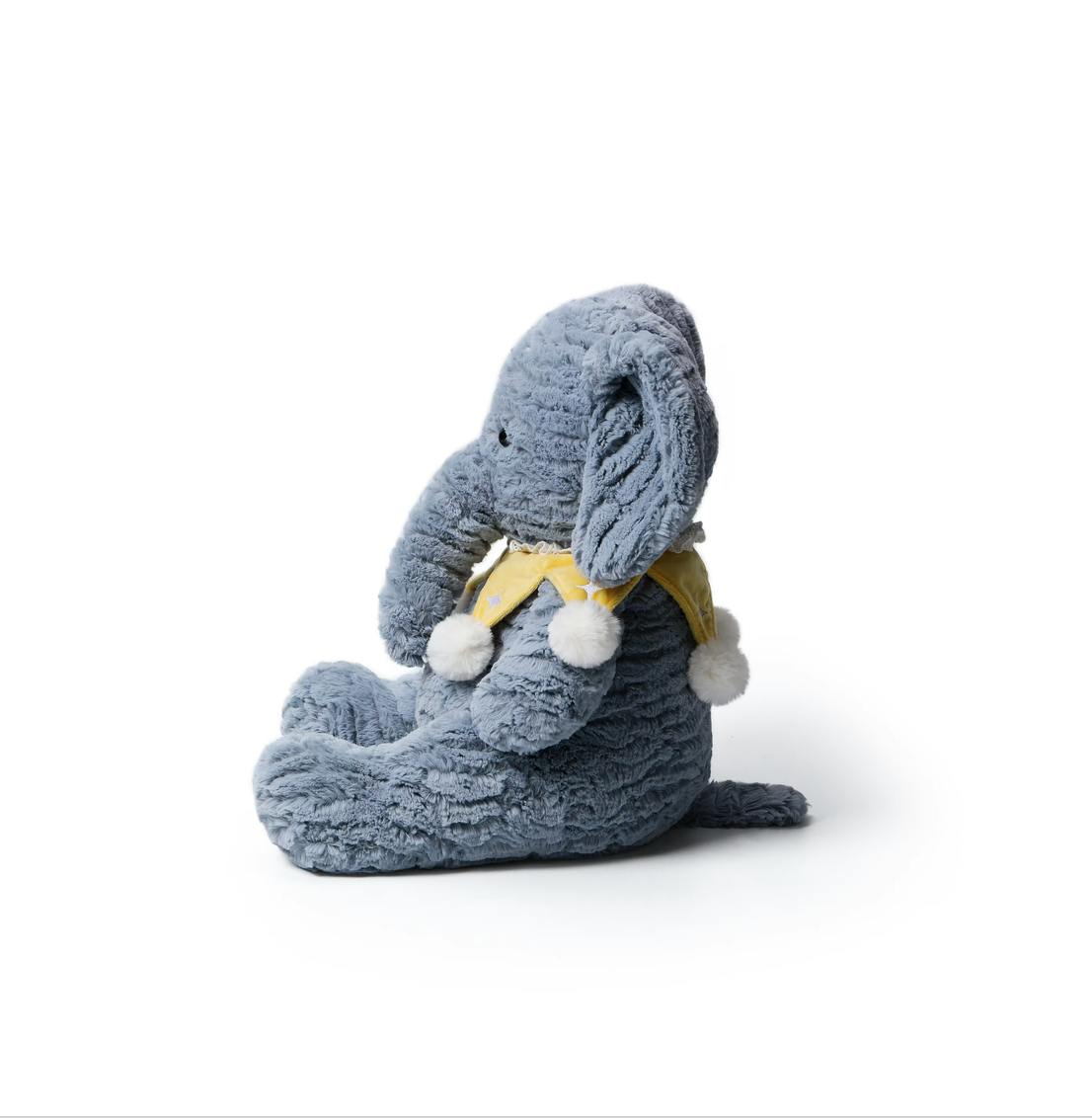 Starry Denim Elephant Weighted Plush 14