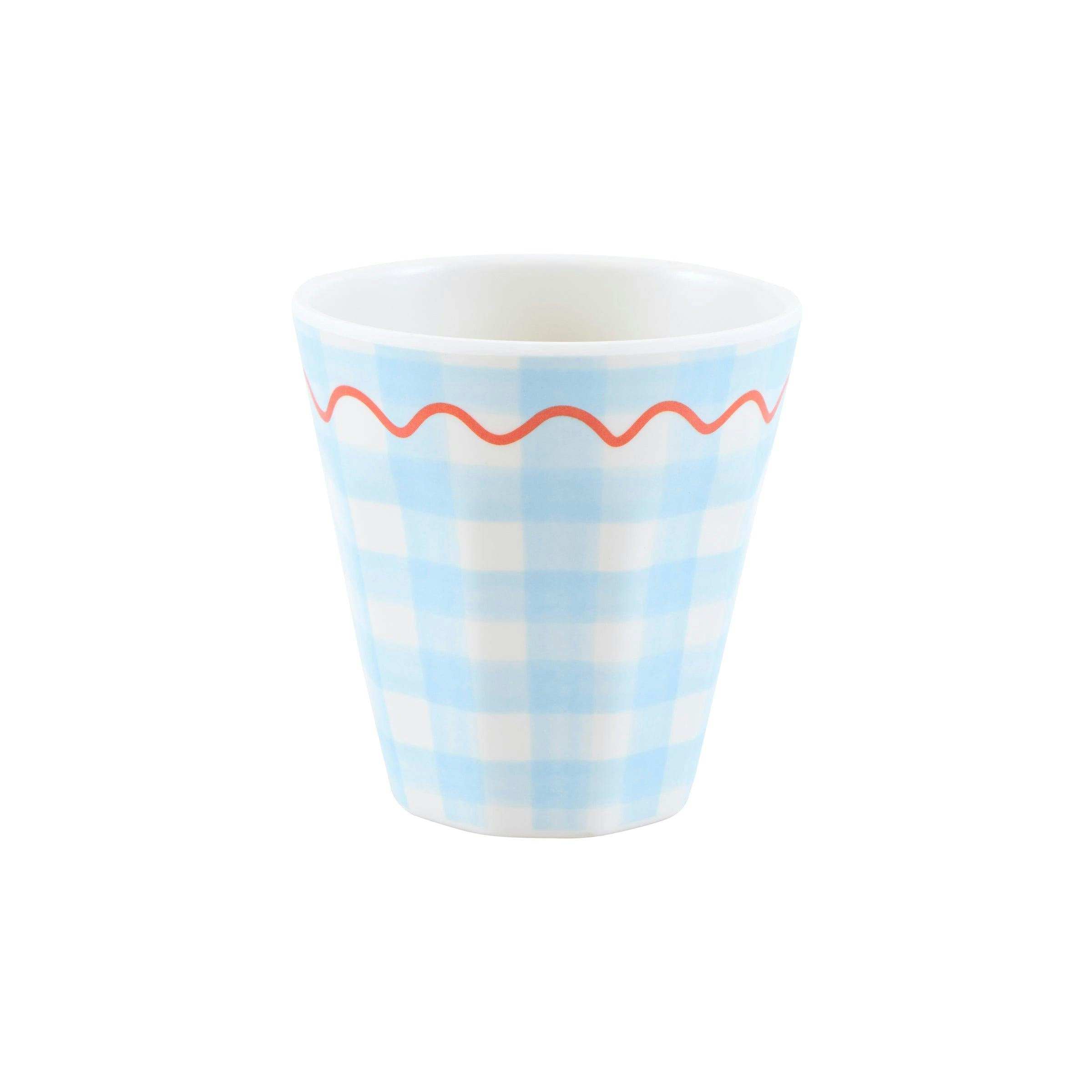 Gingham Reusable Cups