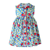 Strawberry Blossom Button-front Dress and Bloomers