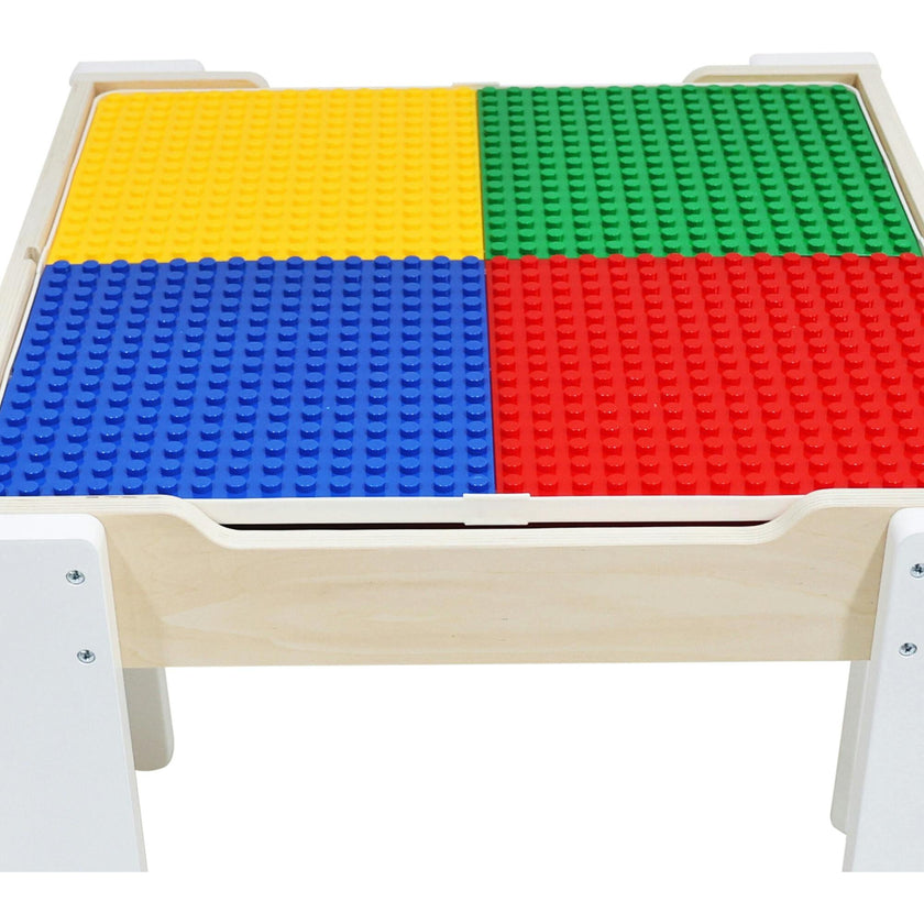 Multi-Activity Table with Reversible Tabletop & Chairs Set