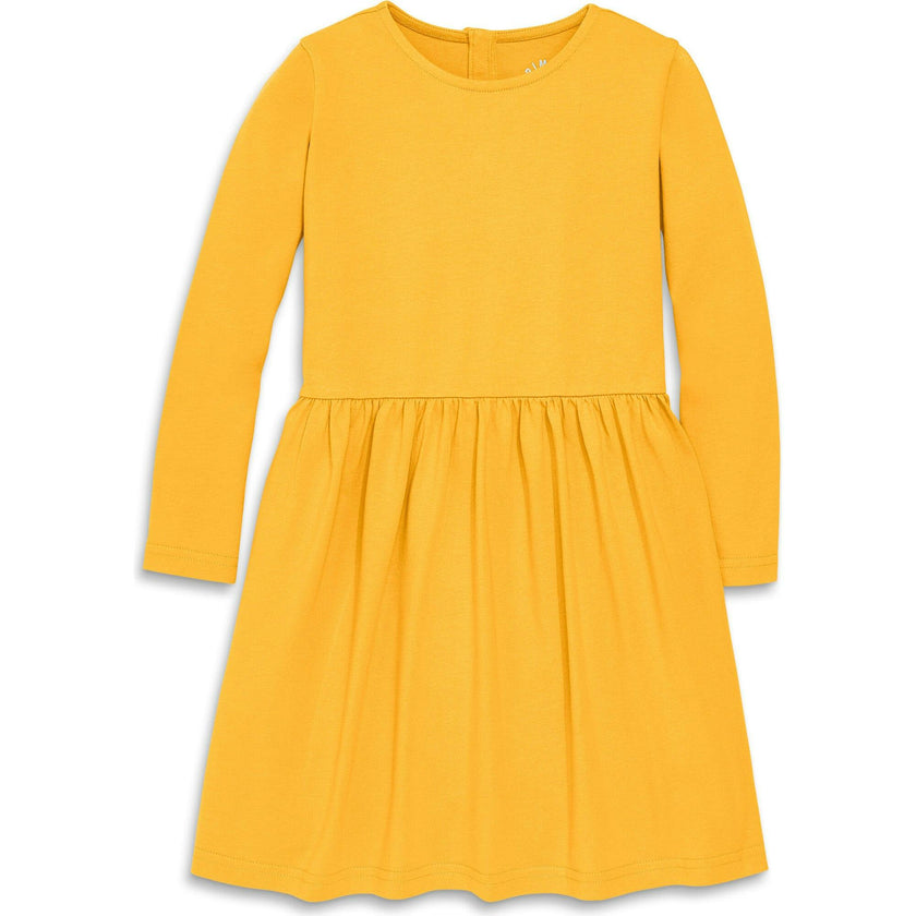 Kids long sleeve perfect pocket dress
