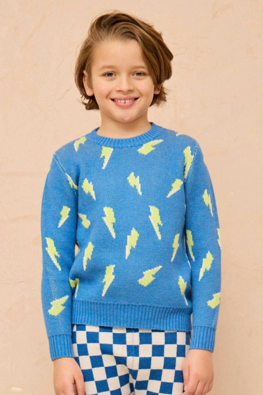 Bolt Storm Jumper | Hussar Blue