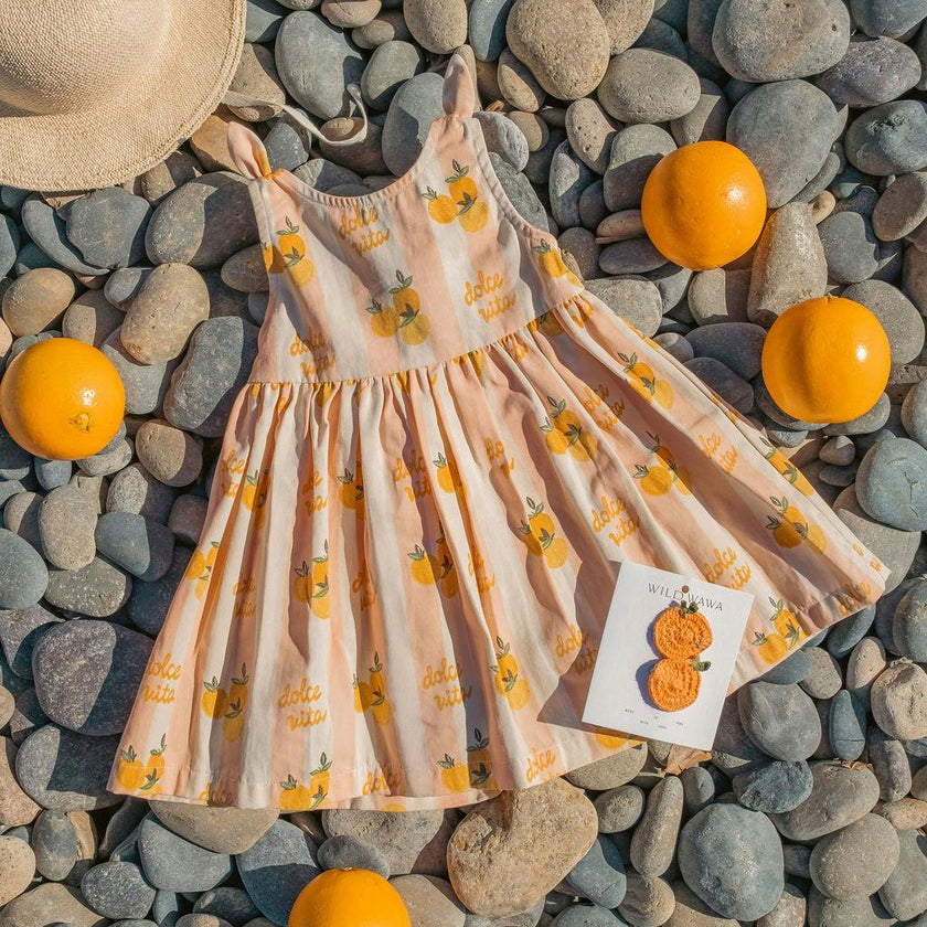 Crochet Clip Set in Dolce Vita