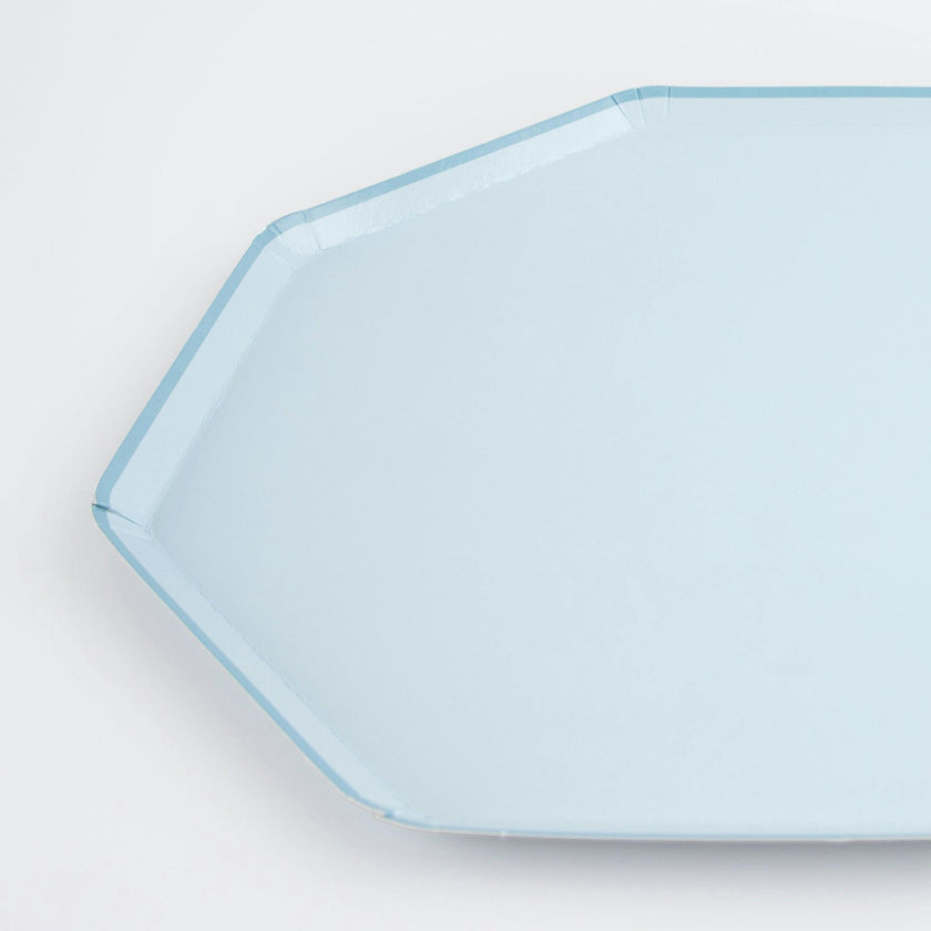 Summer Sky Blue Dinner Plates