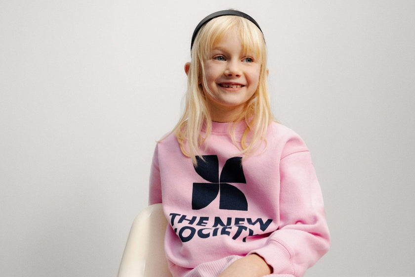 TNS Logo Sweatshirt Lilac Chiffon