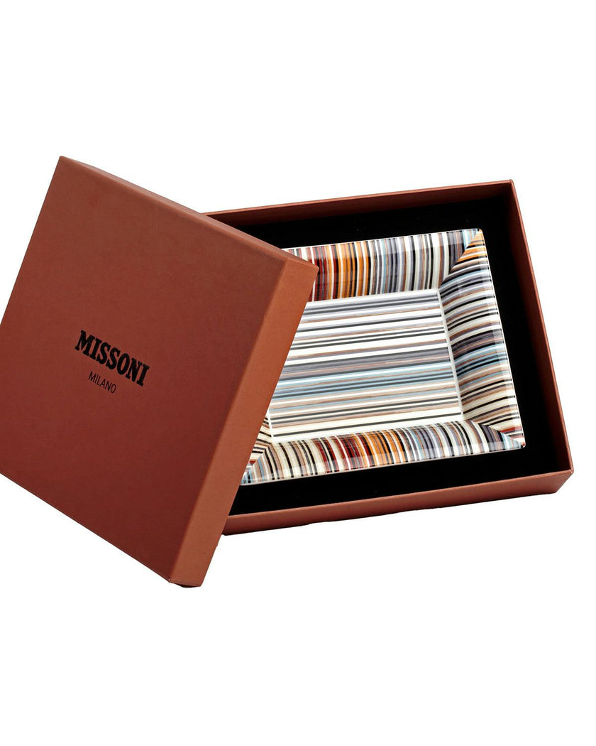 Tray Stripes Rectangular Large In Luxury Box Jenkins 148 8.5" X 6.75"