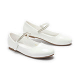 White Celestia Ballet Flats