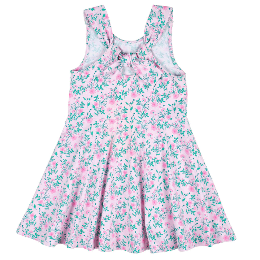 Floral Print Twirl Dress