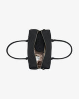 Riley Compact East-West Changing Bag Black Woven