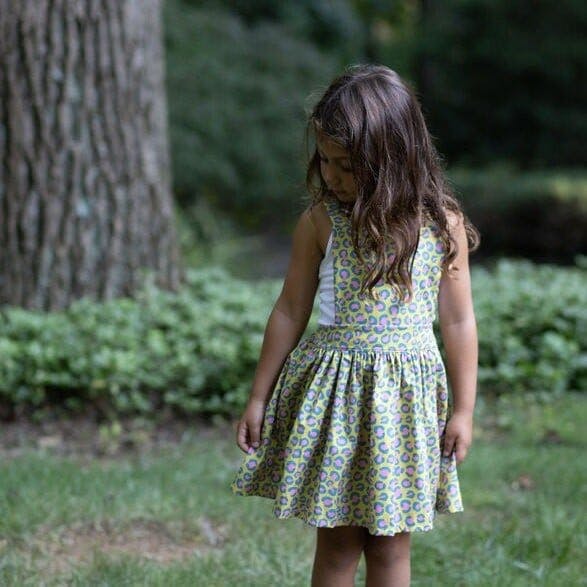 Pinafore Dress in Cheetah