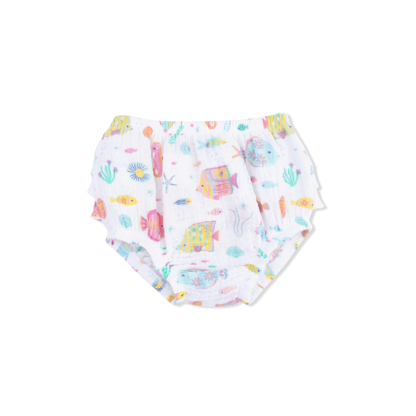 Sunny Coral Reef Fish - Sundress and Bloomer