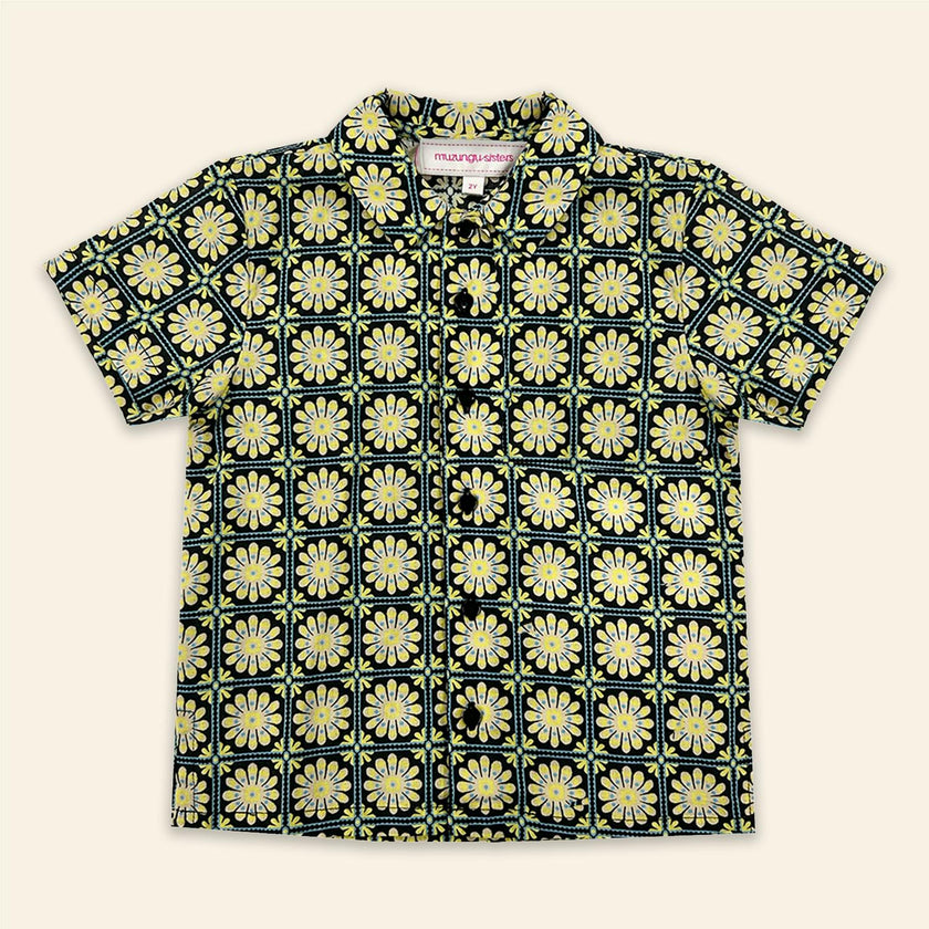 Kids Aryo Shirt Starflower Tile