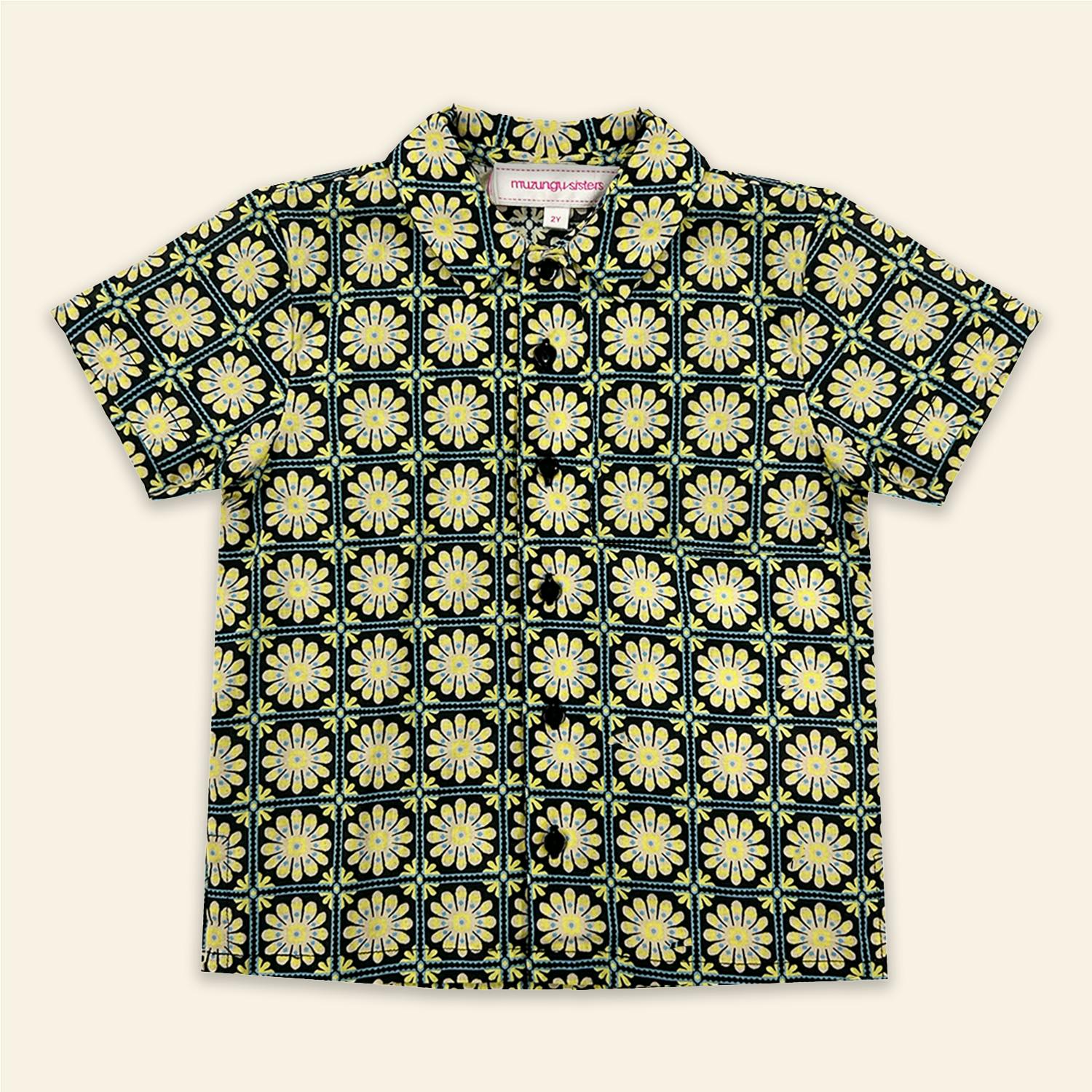 Kids Aryo Shirt Starflower Tile