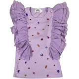 Bejeweled Gem Tank Lavender