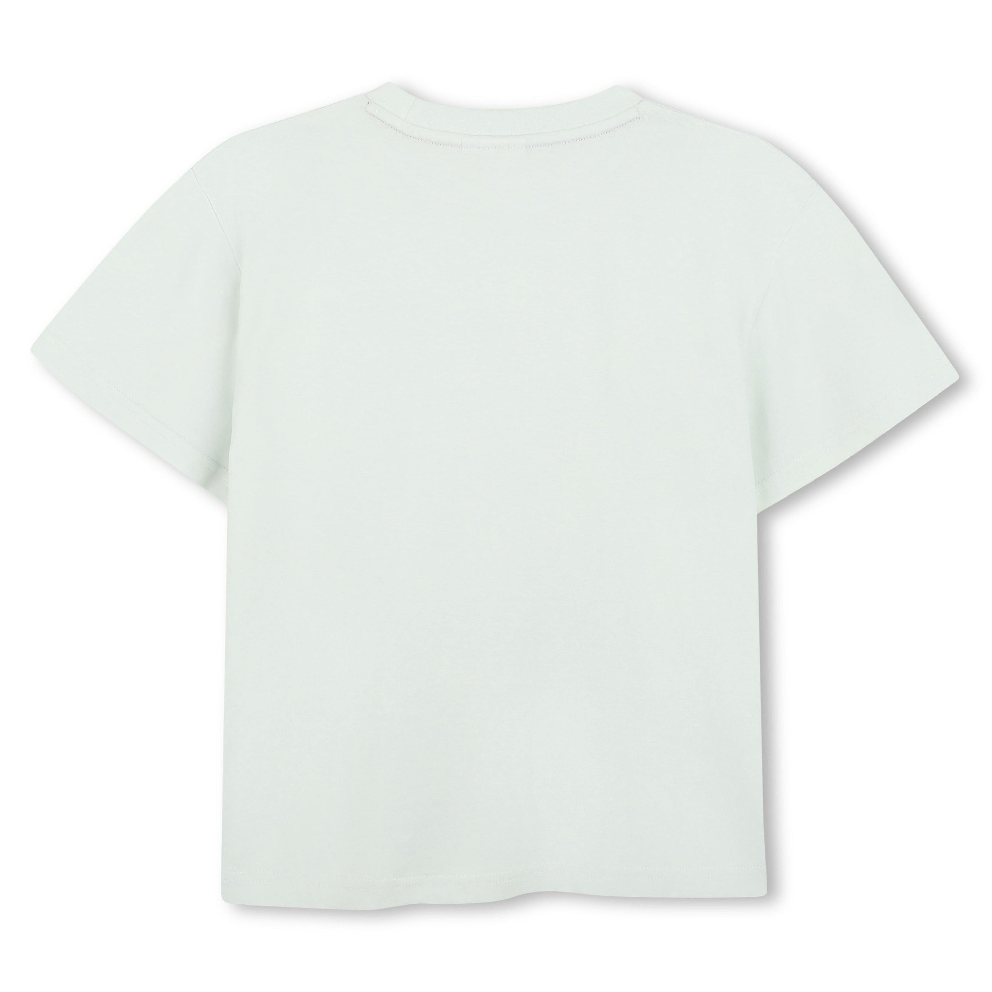 Light Beige Logo Short Sleeve T-Shirt