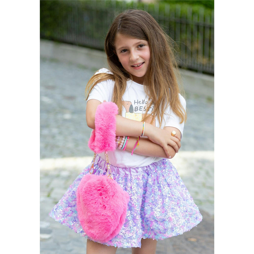 Pinky Promise Furry Purse Bundle