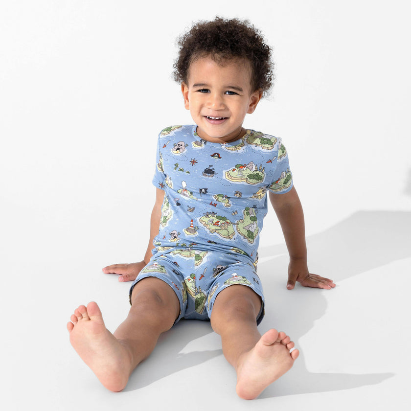 Pirate Cove Kids Pajama Short Set