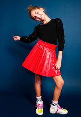 Gem Queen Puff Sleeve Blouse