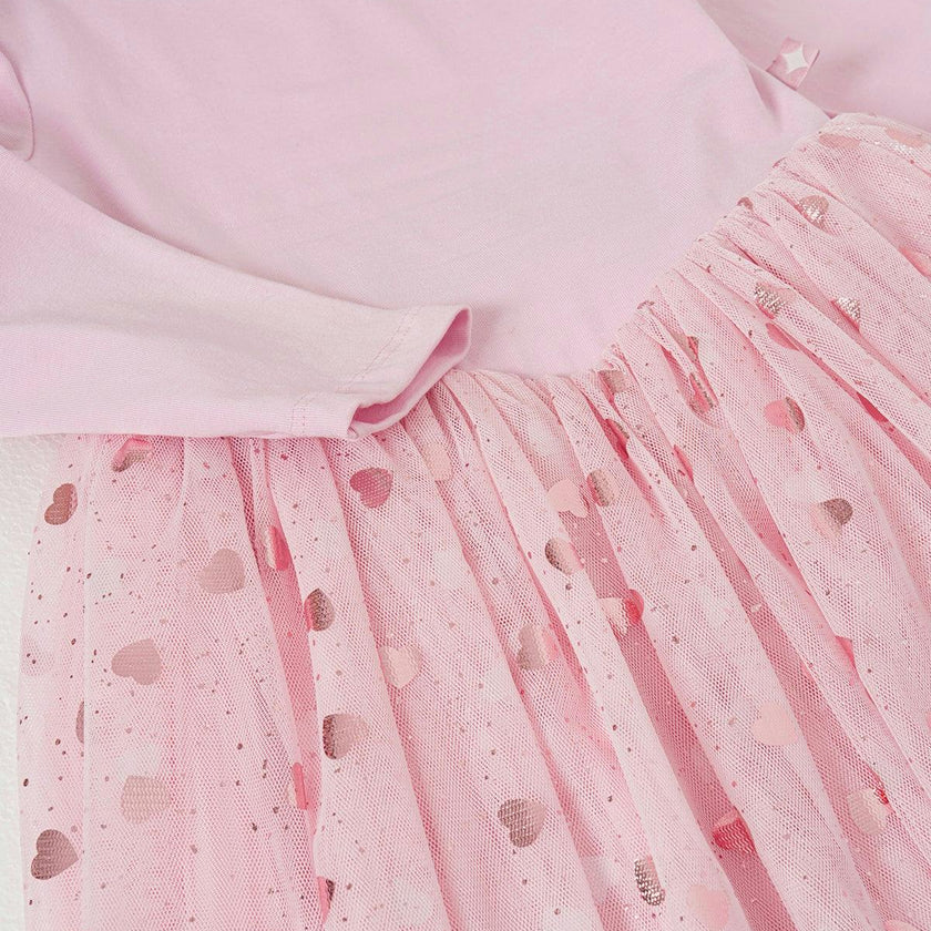 Gleam Blush Tutu Dress