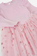 Gleam Blush Tutu Dress