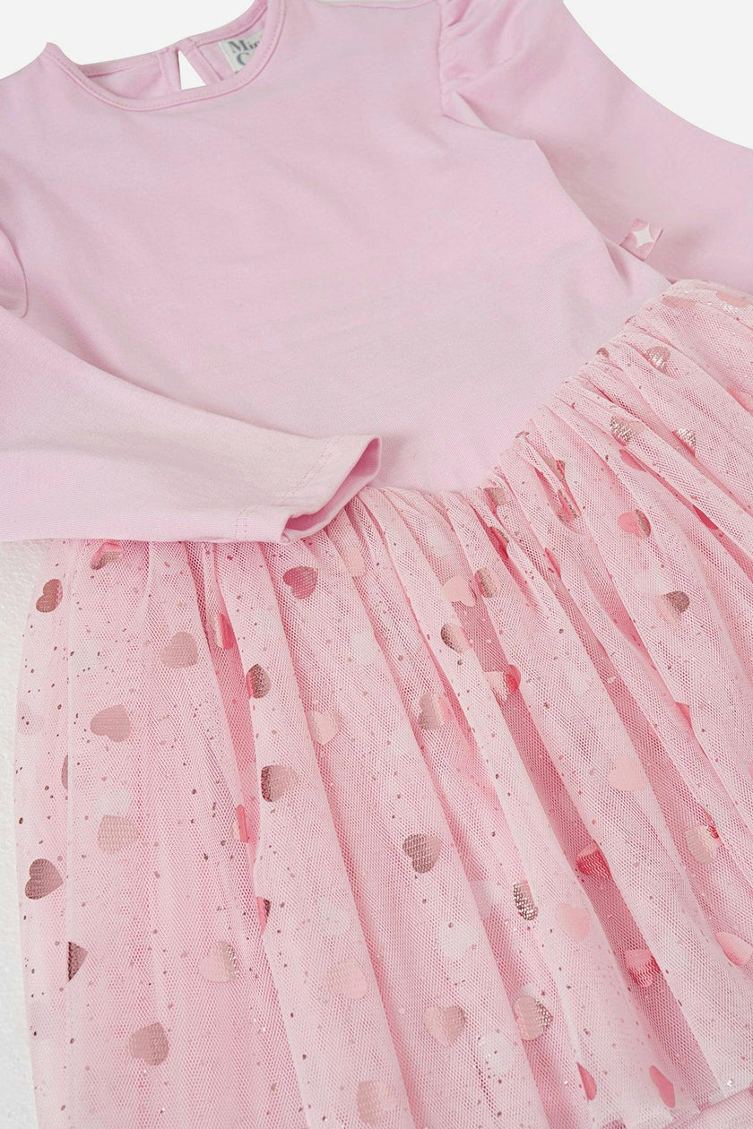 Gleam Blush Tutu Dress