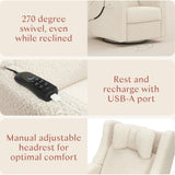 Kiwi Deluxe Power Glider Recliner