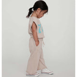 Baby My Boxy Cotton Rolled Edge Relaxed Fit Pants