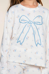Simply Soft Long Sleeve Easy Tee & Tumble Short Lounge Set