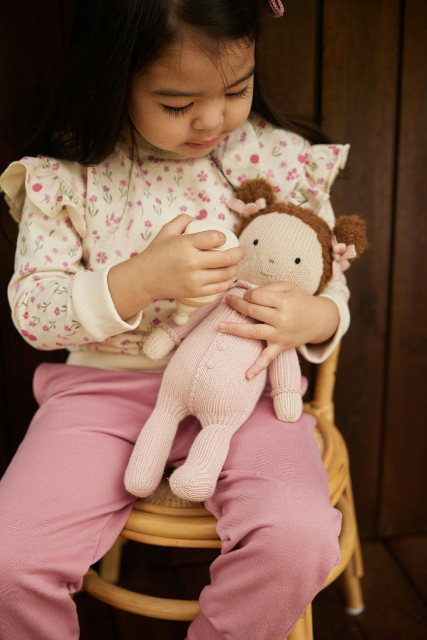 Baby Emily doll pink -  11"