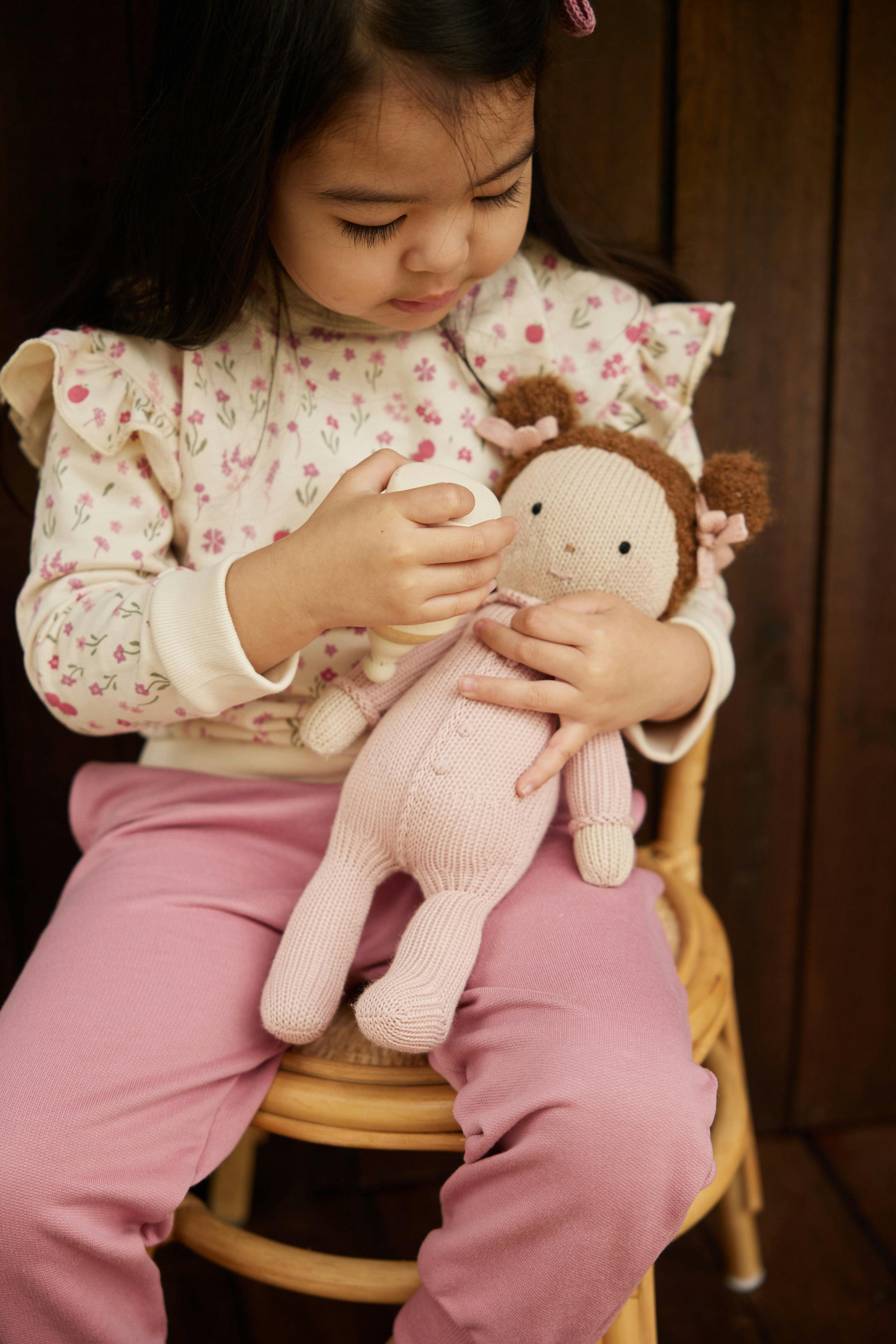 Baby Emily doll pink -  11