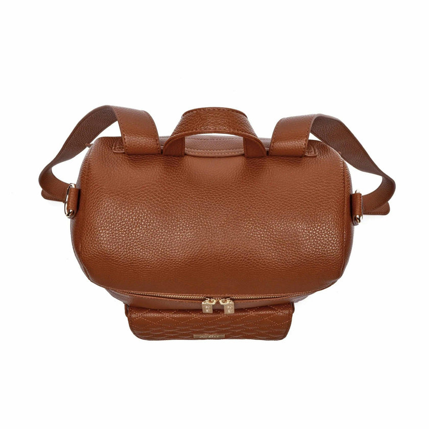 Monaco Diaper Bag | Latte Brown