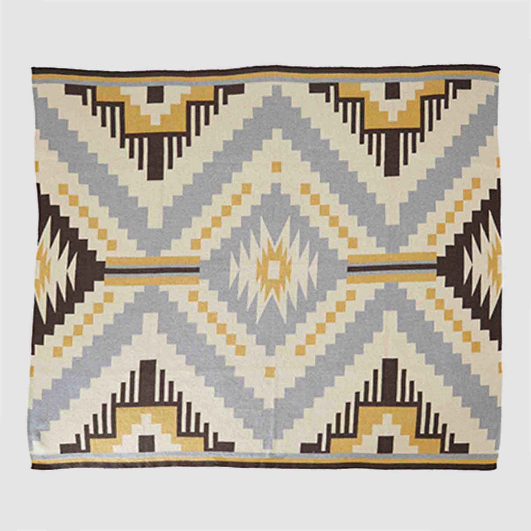 Cotton Sustainable Knit Throw Blanket | New Horizon