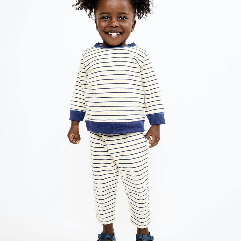 Remy Sweatshirt, Navy French Stripe