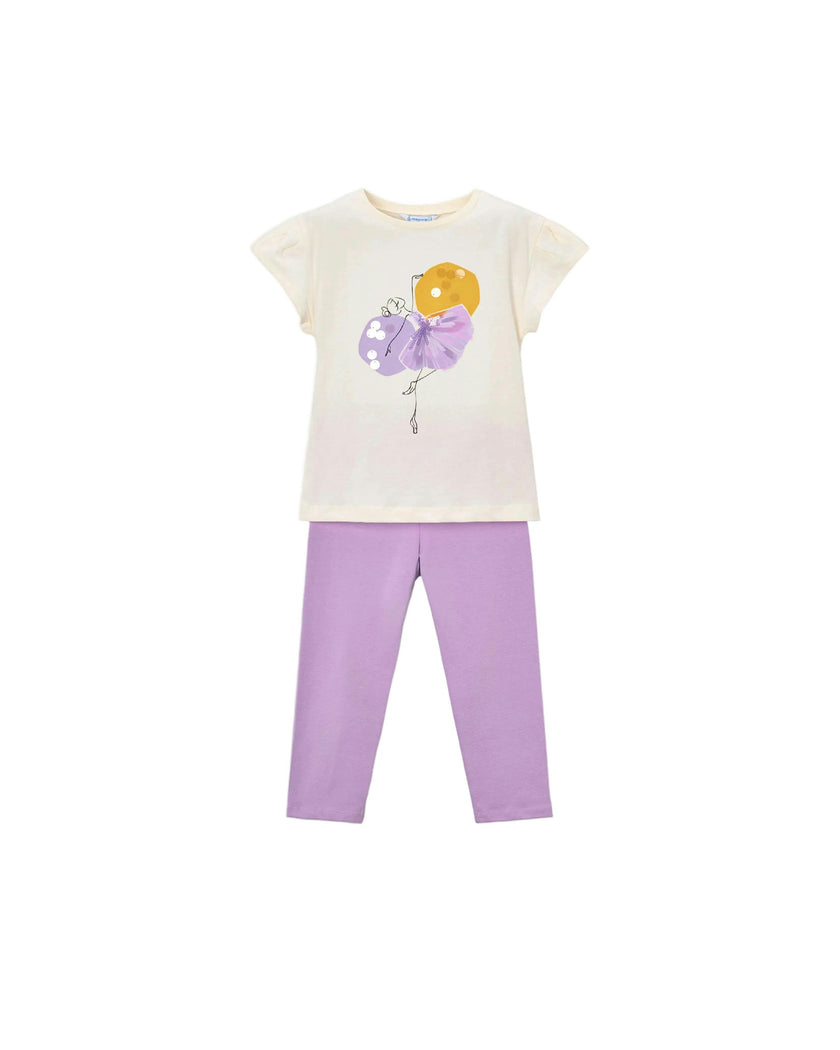 Lavender Leggings Set