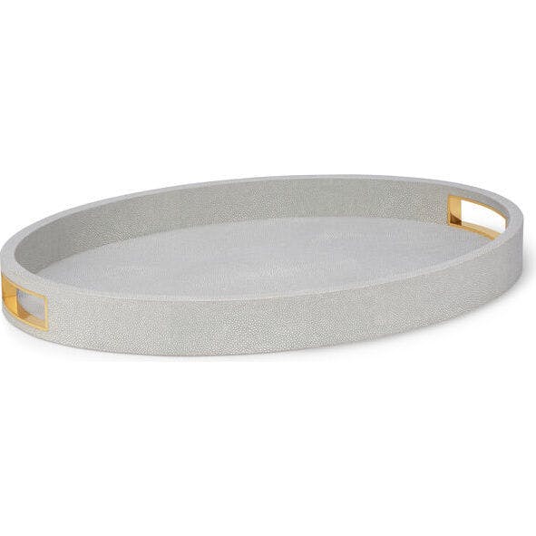 Modern Shagreen Cocktail Tray