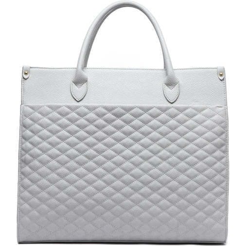 Monaco Tote Bag | Stone Grey